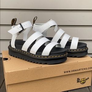 Blair’s White Dr. Martens Sandals - BNIB SIZE 7